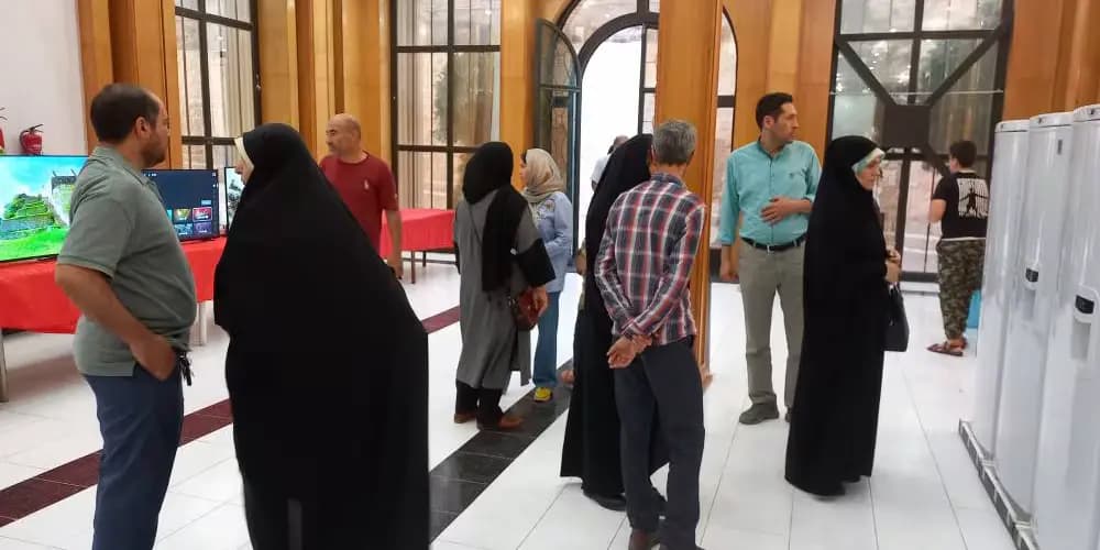 نمایشگاه داخلی پتروشیمی خراسان در بجنورد